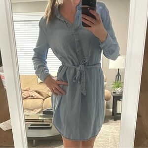 Chambray Dress